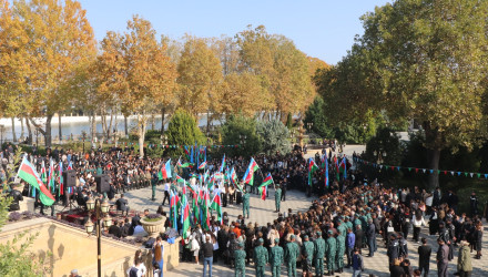 Qazaxda 8 Noyabr - Zəfər Gününün beşinci ildönümünə həsr olunmuş “Zəfərin mübarək Azərbaycan!” başlıqlı bayram tədbiri keçirilib 07.11.2025