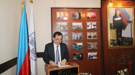 BDU-nun Qazax filialında “Xocalı faciəsi - Qalib xalqın silinməyən yaddaşı” adlı anım tədbiri keçirilib 26.02.2025