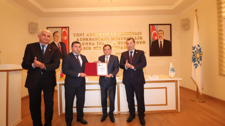 Qazaxda “Ümummilli Lider Heydər Əliyev müstəqil Azərbaycan Konstitusiyasının müəllifidir” mövzusunda elmi-praktik konfrans keçirilib 25.04.2025