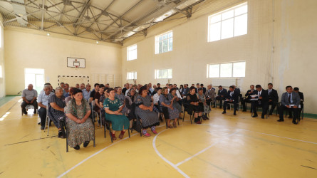 Qazaxda icra başçısının iyul ayında vətəndaşlarla keçirilən sonuncu səyyar görüşü sərhəddə yerləşən Quşçu Ayrım kəndində olub 23.07.2026