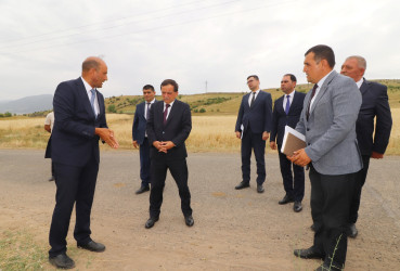 İcra başçısı Quşçu Ayrım kəndində vətəndaşların müraciəti ilə yerində tanış olub-21.07.2025