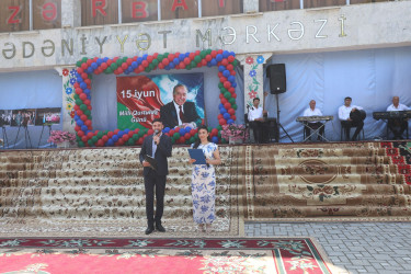 Qazaxda 15 İyun - Milli Qurtuluş Gününə həsr edilmiş “Qurtuluşun əbədi müəllifi” adlı tədbir keçirilib  13.06.2025