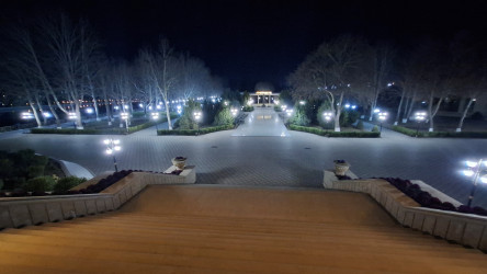 Qazax şəhəri Heydər Əliyev adına park - 04.03.2026
