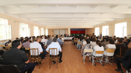 Qazaxda icra başçısının avqust ayı üzrə vətəndaşlarla keçirilən ilk səyyar görüşü rayonun Daş Salahlı kəndində olub-07.08.2025