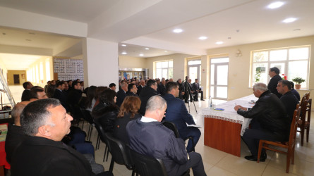 Qazaxda icra başçısının mart ayı üzrə vətəndaşlarla keçirilən növbəti səyyar görüşü rayonun Aşağı Salahlı kəndində olub 06.03.2026