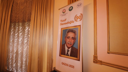 Qazaxda Xalq yazıçısı Yusif Səmədoğlunun 90 illiyi münasibətilə ədəbi-bədii gecə keçirilib-25.12.2025