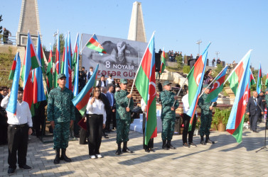Qazaxda 8 Noyabr - Zəfər Gününün beşinci ildönümünə həsr olunmuş “Zəfərin mübarək Azərbaycan!” başlıqlı bayram tədbiri keçirilib 07.11.2025