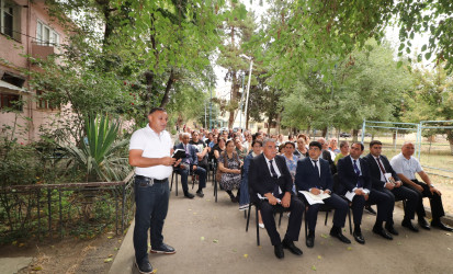 İcra başçısının avqust ayında keçirilən sonuncu səyyar görüşü Qazax şəhəri Hüseyn Arif küçəsi 2,3,4,5 saylı çoxmənzilli yaşayış binalarında yaşayan sakinlərlə olub-26.08.2025