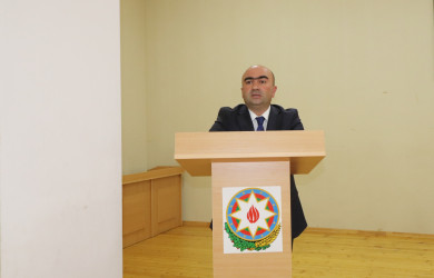 Qazaxda təhsil işçilərinin iştirakı ilə müşavirə keçirilib 30.09.2025