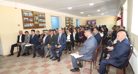 Qazaxda icra başçısının sentyabr ayı üzrə vətəndaşlarla keçirilən sonuncu səyyar görüşü rayonun Kəmərli kəndində olub 25.09.2025