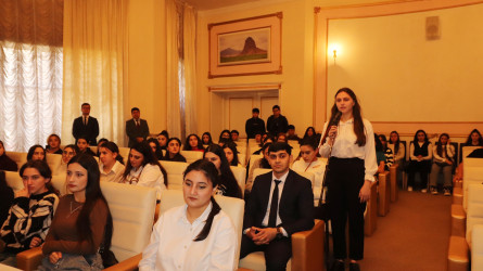 Qazaxda 8 Noyabr – Zəfər Gününün beşinci ildönümü ərəfəsində Vətən müharibəsi iştirakçıları ilə gənclərin görüşü təşkil edilib 23.10.2025