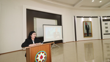 Qazaxda “Ümummilli Lider Heydər Əliyev müstəqil, suveren, demokratik, hüquqi dövlətin Azərbaycan modelinin müəllifidir” adlı elmi-praktiki konfrans keçirilib 08.05.2025