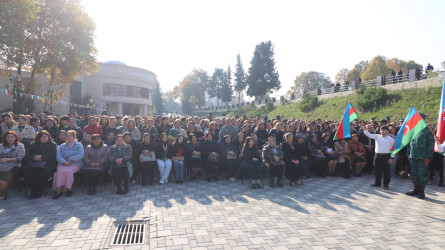 Qazaxda 8 Noyabr - Zəfər Gününün beşinci ildönümünə həsr olunmuş “Zəfərin mübarək Azərbaycan!” başlıqlı bayram tədbiri keçirilib 07.11.2025