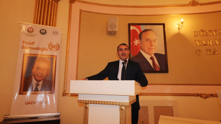 Qazaxda Xalq yazıçısı Yusif Səmədoğlunun 90 illiyi münasibətilə ədəbi-bədii gecə keçirilib-25.12.2025