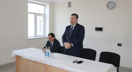 Millət vəkili Səməd Seyidov bu gün Qazaxın Yuxarı Salahlı kəndində sakinlərlə görüşüb 24.01.2025