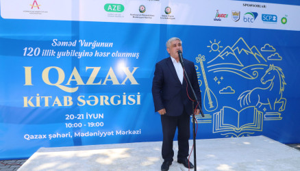 Xalq Şairi Səməd Vurğunun 120 illiyinə həsr olunmuş I Qazax Kitab Sərgisi keçirilib-20.06.2026