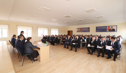 Qazaxda icra başçısının sentyabr ayı üzrə vətəndaşlarla keçirilən sonuncu səyyar görüşü rayonun Kosalar kəndində olub 24.09.2026