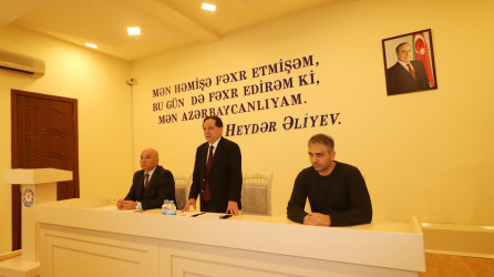 İcra başçısı “Qazax İdman paytaxtı 2026"nın açılış mərasimi ilə əlaqədar Qazaxda səfərdə olan media nümayəndələri və qonaqlarla görüşüb 04.03.2026