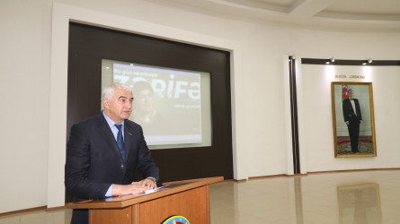 Qazaxda görkəmli oftalmoloq-alim, akademik Zərifə Əliyevanın anım günü ilə əlaqədar “Zirvələrə yüksələn zərif insan ömrü” adlı tədbir keçirilib 15.04.2025