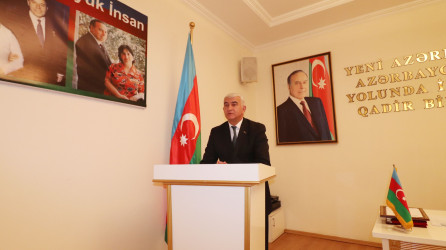 Qazaxda Ümummilli Lider Heydər Əliyevin anadan olmasının 102-ci ildönümünə həsr edilmiş “Nə zaman, nə məkan anlayışına sığmayan şərəfli və mənalı ömür” mövzusunda tədbir keçirilib 07.05.2025