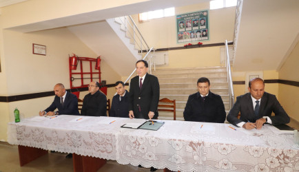 Qazaxda icra başçısının noyabr ayı üzrə vətəndaşlarla keçirilən növbəti səyyar görüşü rayonun Bala Çaylı kəndində olub- 24.11.2025