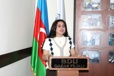 Qazaxda Xalq şairi Səməd Vurğunun 120 illik yubileyinə həsr olunmuş “Səməd Vurğun müasir milli poeziyamızın zirvəsidir” mövzusunda simpozium keçirilib 29.04.2026