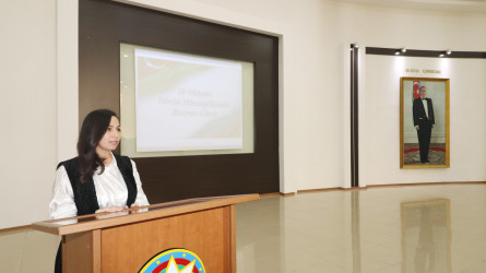 Qazaxda “Müstəqil Azərbaycan dövlətçilik salnaməsinin ən şərəfli səhifələrini yaşayır” mövzusunda tədbir keçirilib 17.10.2025