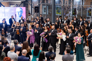 Üzeyir Hacıbəylinin 140 illik yubileyi ADA Universitetinin Qazax Mərkəzində qeyd olunub 20.09.2025