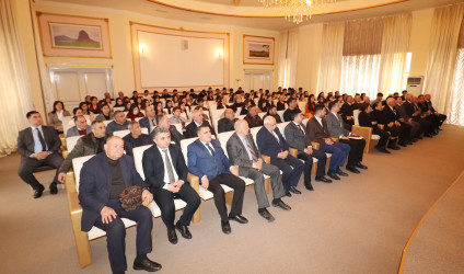 Qazaxda "Konstitusiyamız və suverenliyimiz xalqımızın milli sərvətidir" adlı elmi-praktik konfrans keçirilib 25.02.2025