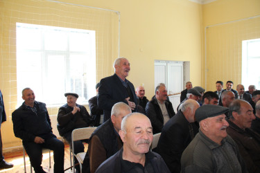 Qazaxda icra başçısının aprel ayında vətəndaşlarla keçirilən növbəti səyyar görüşü sərhəddə yerləşən Məzəm kəndində olub 16.04.2026